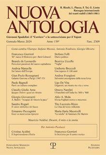 Nuova Antologia - a. CLIX, n. 2309, gennaio-marzo 2024