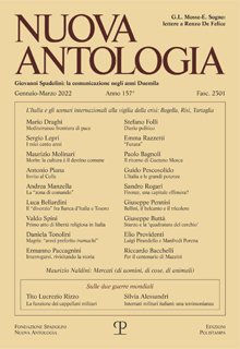 Nuova Antologia - a. CLVII, n. 2301, gennaio-marzo 2022