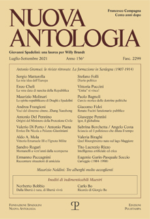 Nuova Antologia - a. CLVI, n. 2299, luglio-settembre 2021
