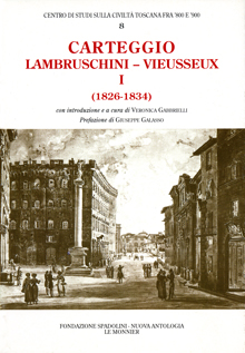 Carteggio Lambruschini – Vieusseux I (1826-1834)