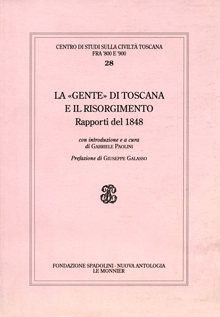 La «gente» di Toscana e il Risorgimento