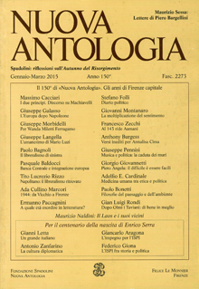 Nuova Antologia - a. CL, n. 2273, gennaio-marzo 2015