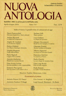 Nuova Antologia - a. CLI, n. 2278, aprile-giugno 2016