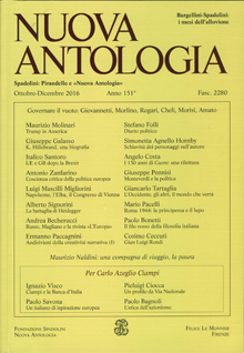 Nuova Antologia - a. CLI, n. 2280, ottobre-dicembre 2016