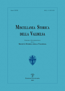 Miscellanea Storica della Valdelsa, a. CXVIII, n. 1-3 (321-323)