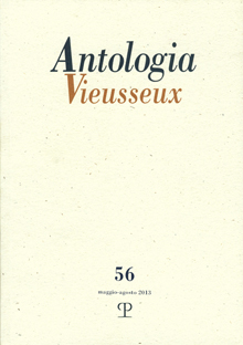 Antologia Vieusseux - a. XIX, n. 56, maggio-agosto 2013