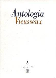 Antologia Vieusseux - n. 5, maggio-agosto 1996
