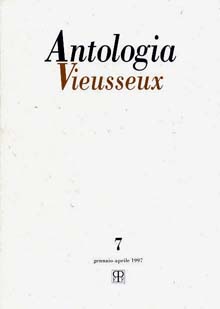 Antologia Vieusseux - n. 7, gennaio-aprile 1997