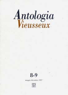 Antologia Vieusseux - n. 8-9, maggio-dicembre 1997