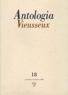 Antologia Vieusseux - n. 18, settembre-dicembre 2000