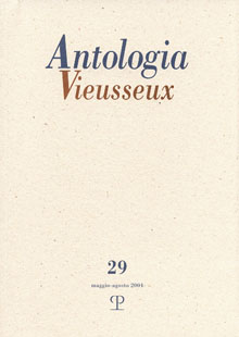 Antologia Vieusseux - n. 29, maggio-agosto 2004
