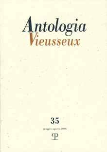 Antologia Vieusseux - n. 35, maggio-agosto 2006