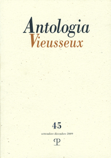 Antologia Vieusseux - n. 45, settembre-dicembre 2009