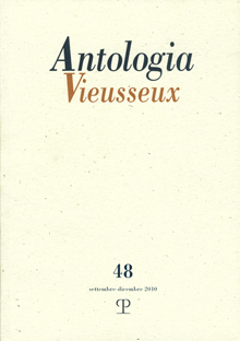 Antologia Vieusseux - n. 48, settembre-dicembre 2010