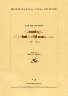 Cronologia dei primi scritti mazziniani