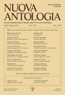 Nuova Antologia - a. CLV, n. 2294, aprile-giugno 2020
