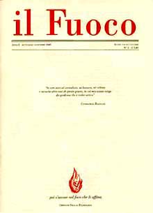 Il Fuoco - a. I, n. 1, settembre-novembre 2003