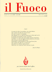 Il Fuoco - a. II, n. 4, giugno-agosto 2004