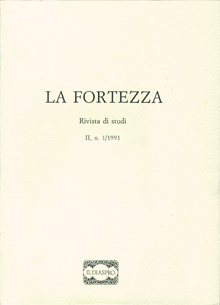La Fortezza - a. II, n. 1/1991