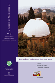 L’Archivio storico dell’Osservatorio Astrofisico di Arcetri