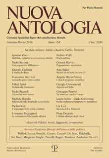 Nuova Antologia - a. CLIV, n. 2289, gennaio-marzo 2019