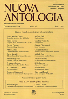 Nuova Antologia - a. CXLIX, n. 2269, gennaio-marzo 2014