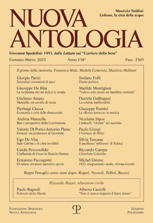 Nuova Antologia - a. CLVIII, n. 2305, gennaio-marzo 2023