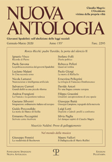 Nuova Antologia - a. CLV, n. 2293, gennaio-marzo 2020